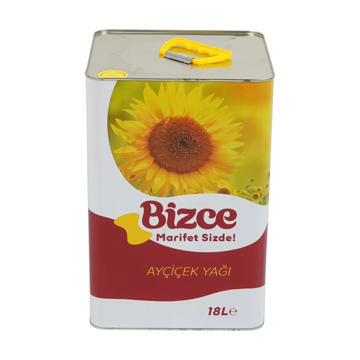 Bizce Ayçiçek Yağı (18 L Teneke)