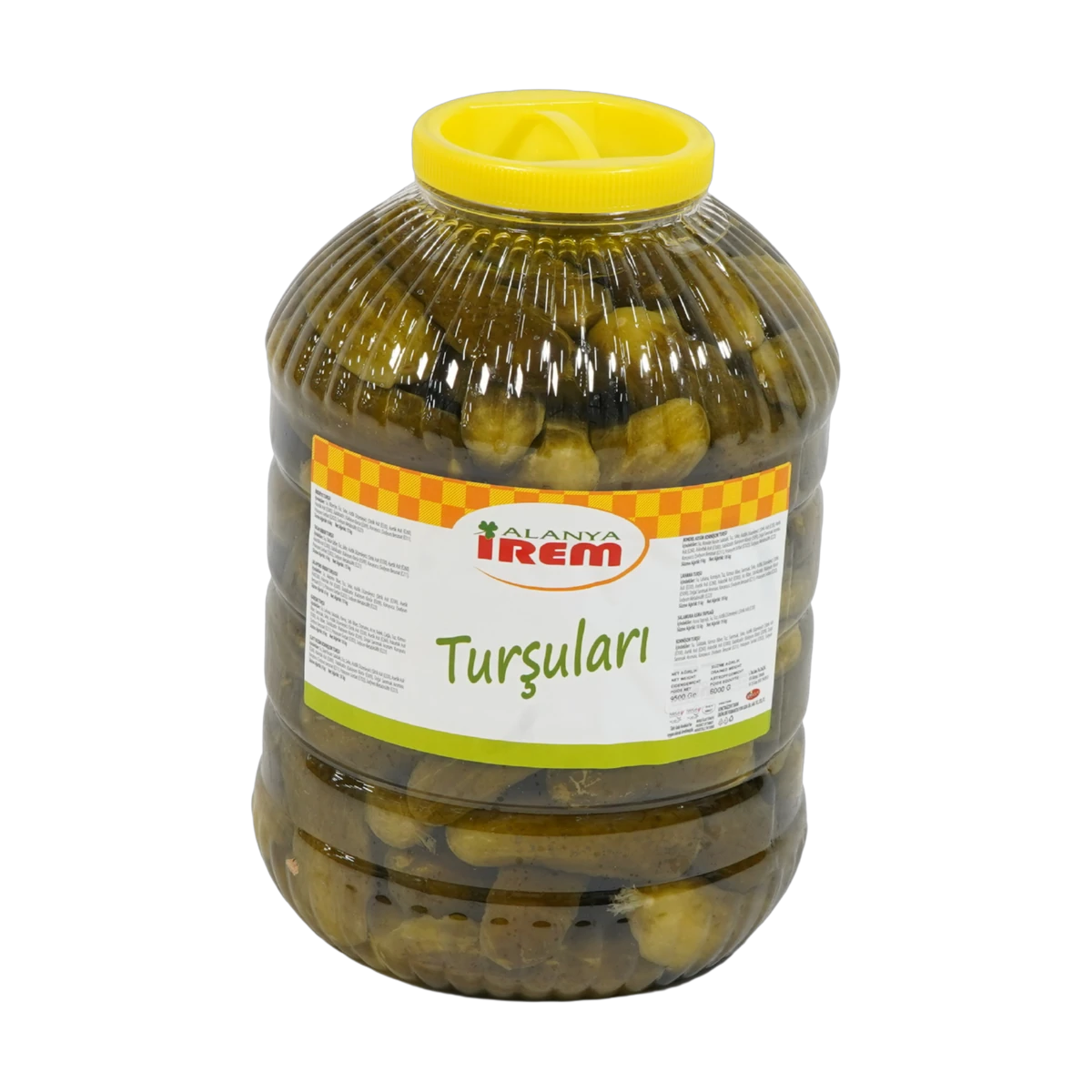 Alanya İrem Kornişon Salatalık Turşusu (10 kg Pet)