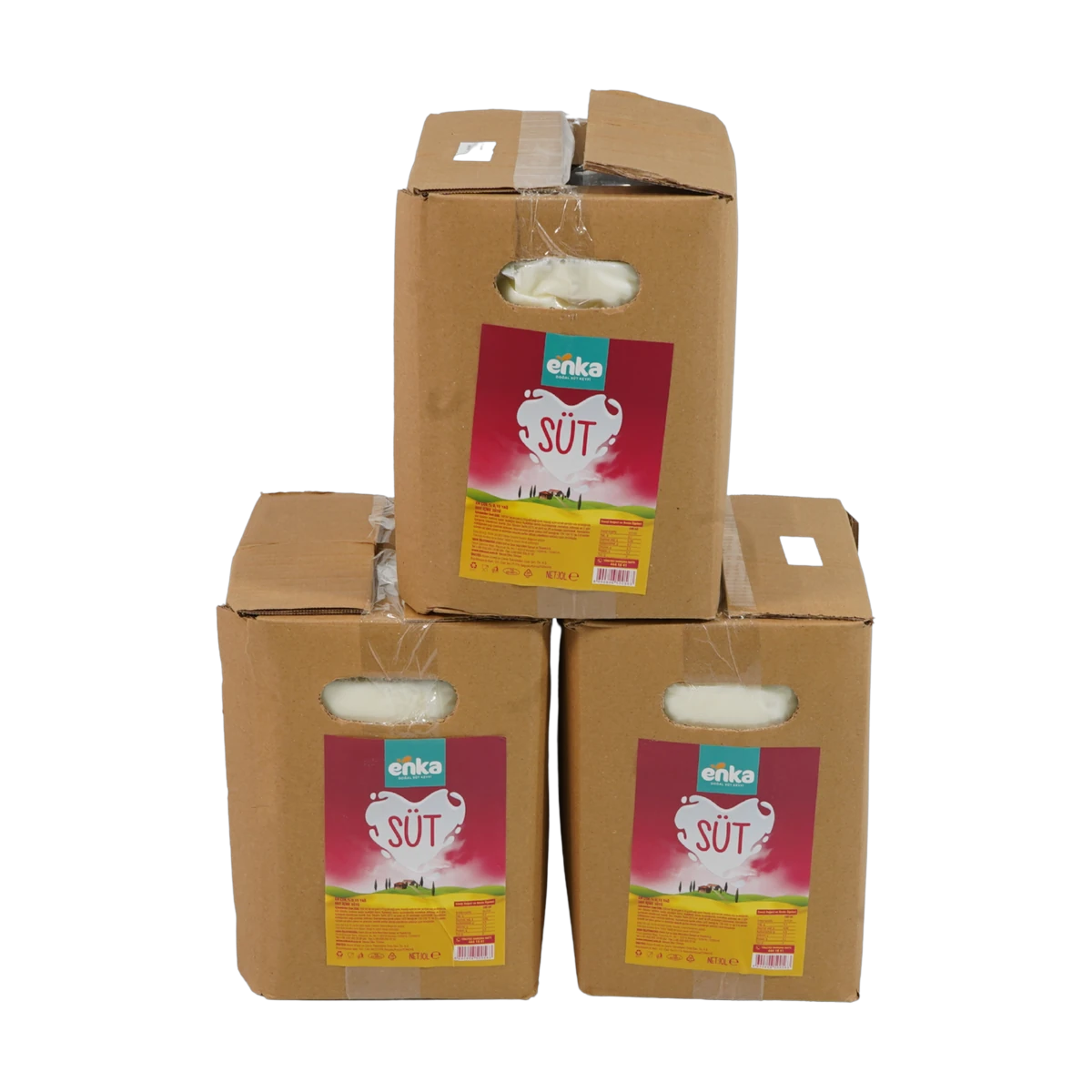 Enka Tam Yağlı UHT Süt (12 x 1L Koli)