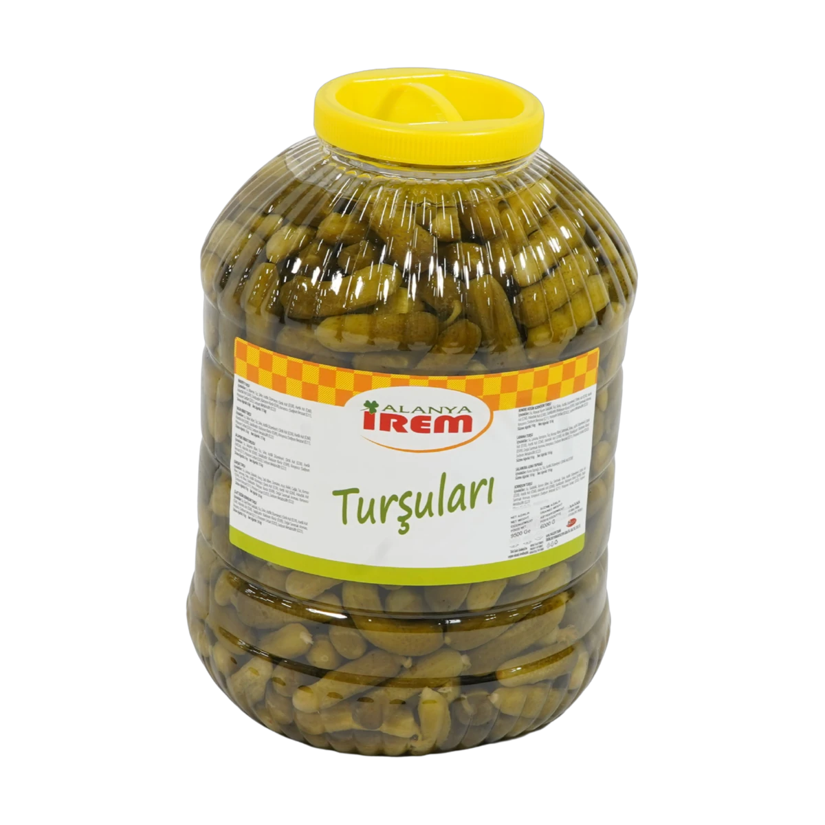 Alanya İrem Mini Kornişon Turşusu No:1 (10 kg Pet)