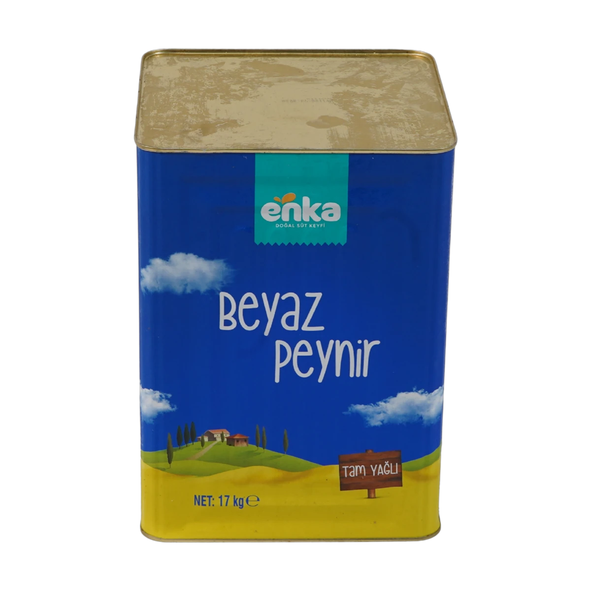 Enka Tam Yağlı Klasik Beyaz Peynir (17 kg Teneke)