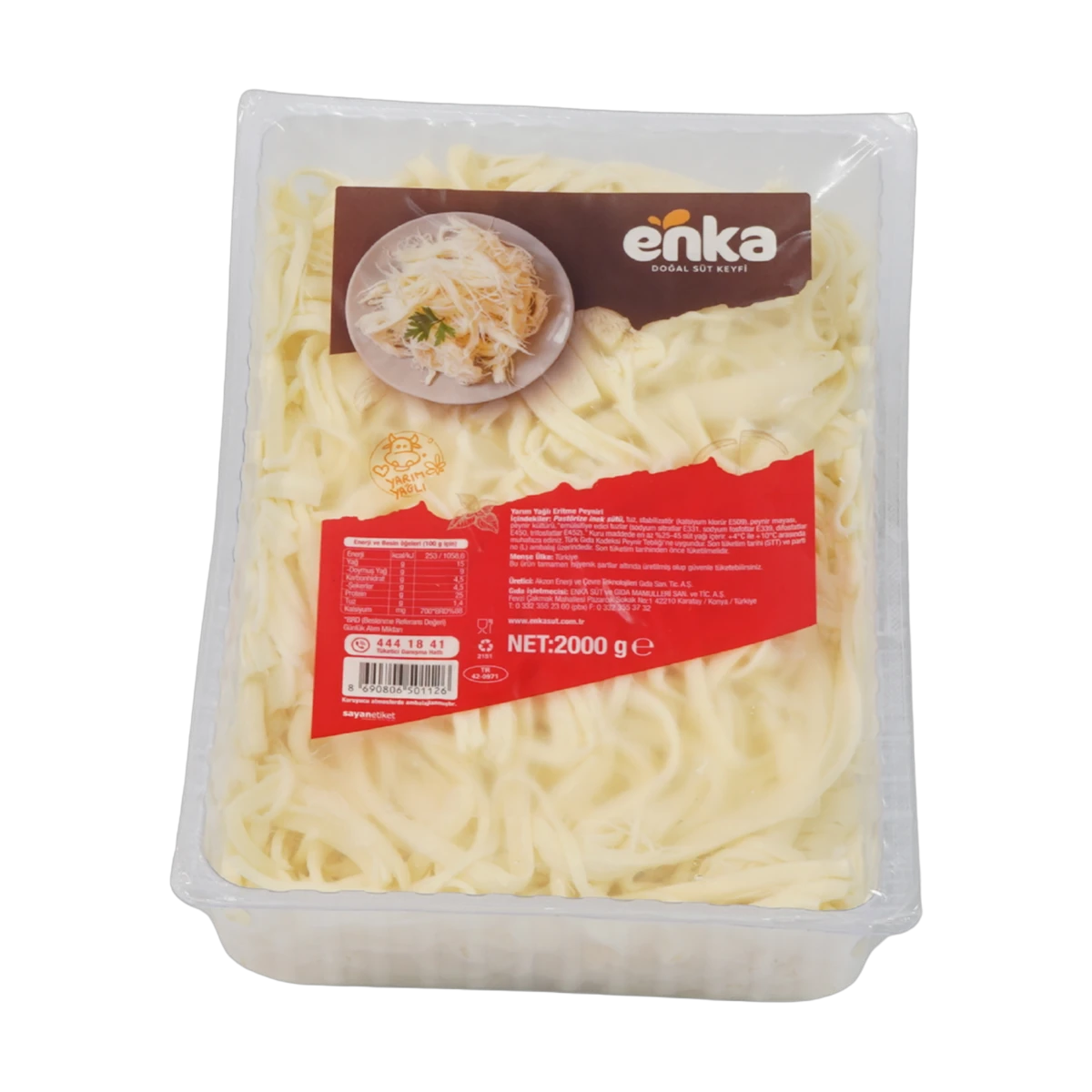 Enka Telli / Çeçil Peyniri (2000g Küvet)