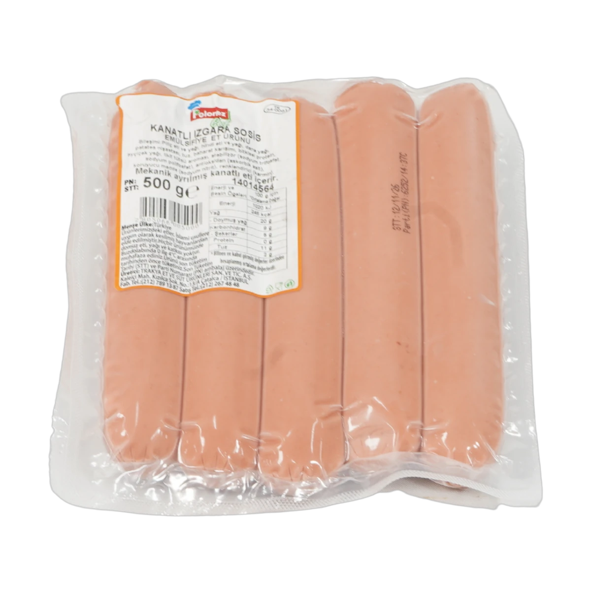 Polonez Kayın Talaşında Tütsülenmiş Izgara Sosis (3500g Dev Koli)